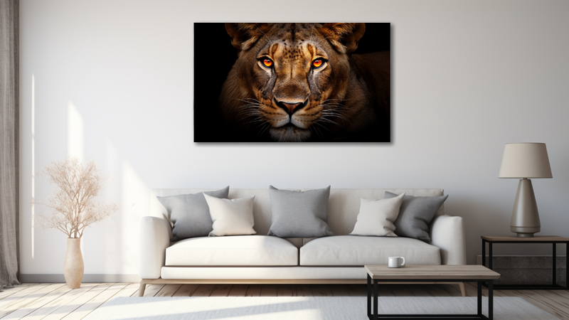 Lioness Intensity Abstract - Hd0567 image