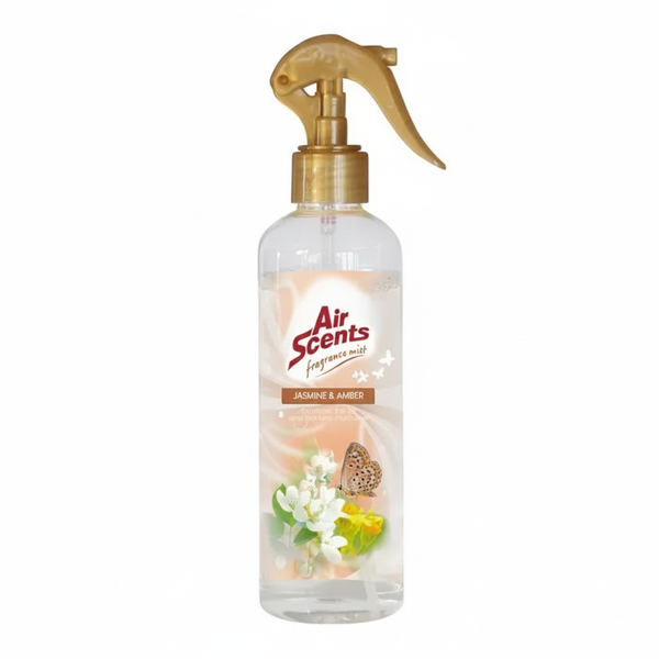 Air Scents Jasmine and Amber Fragrance Mist Spray 350ml