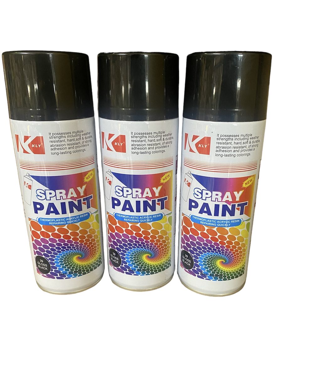 Kly Spray Paint - Gloss Black 400ml | Shop Today. Get it Tomorrow ...