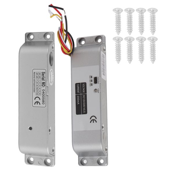12V/24V electric bolt lock (0-6s delay)