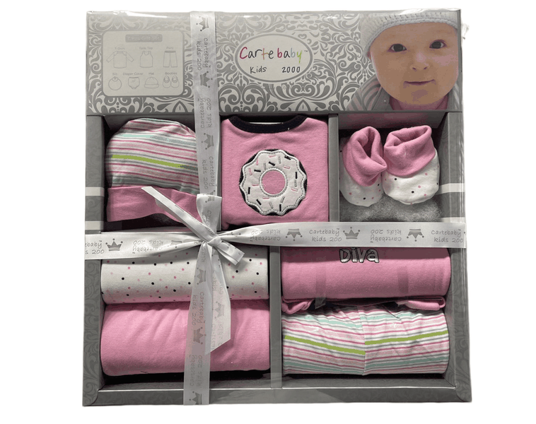 Cartebaby 7 piece Baby Gift Sets