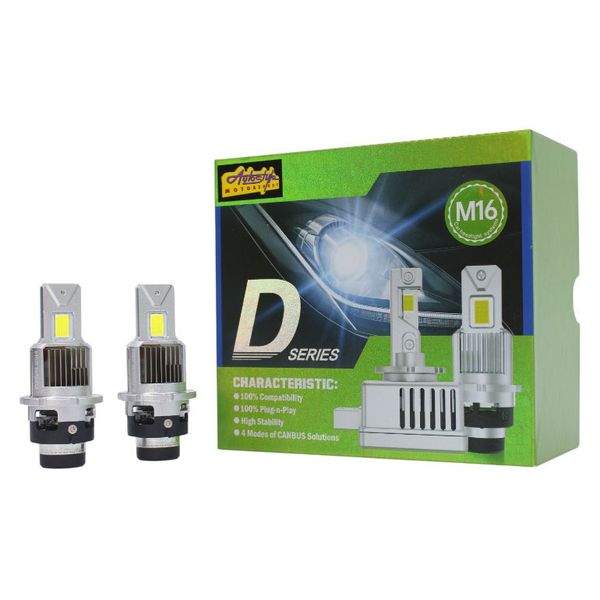 Universal M16 D-Series D2S LED White Replacement Bulbs - Set