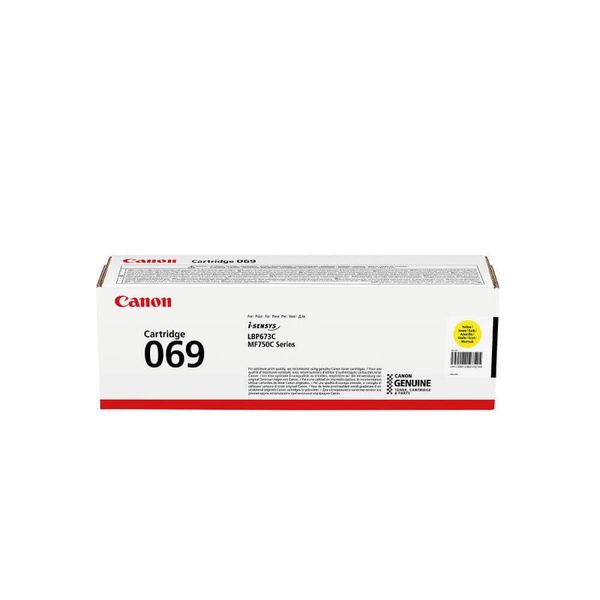 Canon CRG 069 Yellow Laser Toner