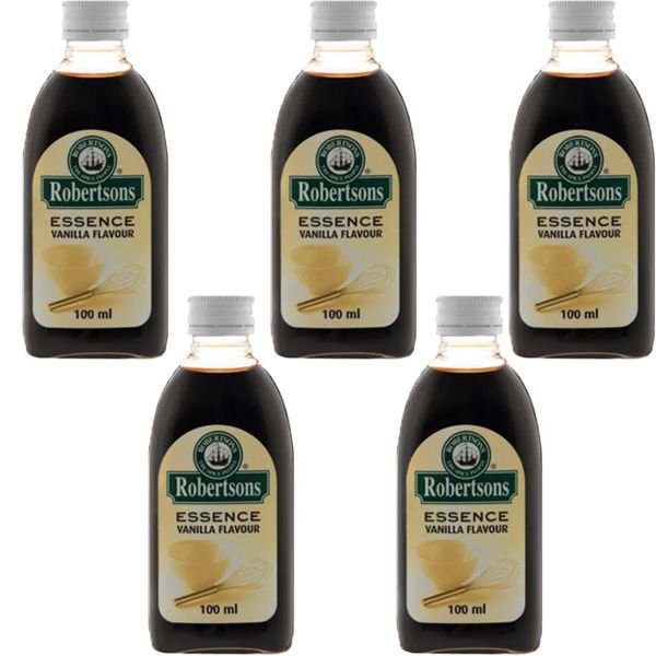 Robertsons Vanilla Essence 5 x 100ml Shop Today. Get it Tomorrow
