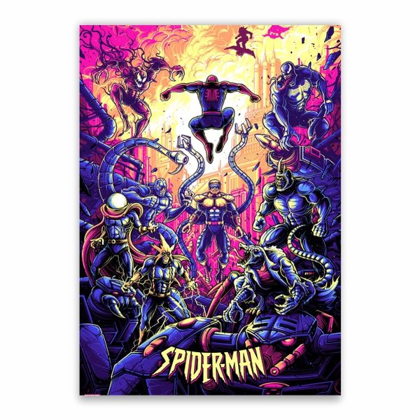 Spider-Man VS Sinister Six Poster - A1
