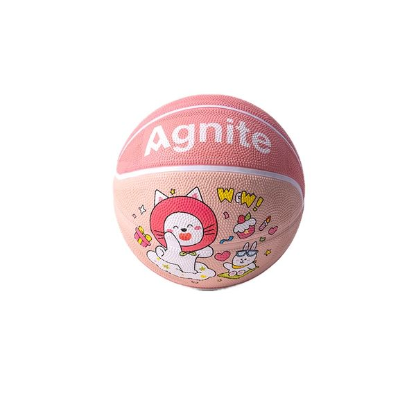 Agnite SIze 3 Kids Basketball Ball Pink