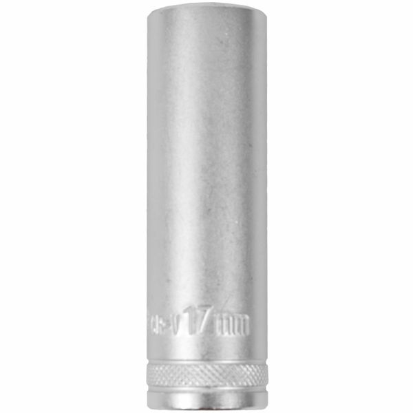 Socket 17Mm 1/2" Dr Deep Socket Crv 12 Point