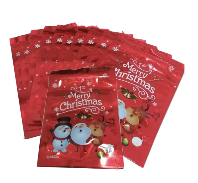 Craft Zip Lock Gift Bags Christmas 24cm Set of 9 Special