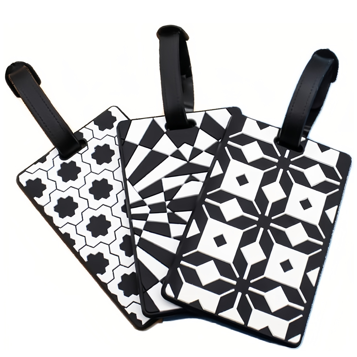 3 PK Luggage Tags Luggage Label Suitcase Tags Anti-Lost Bag Tag Waterproof