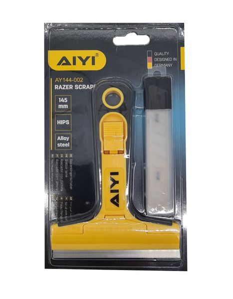 Wide Window Razor Scraper - 145mm