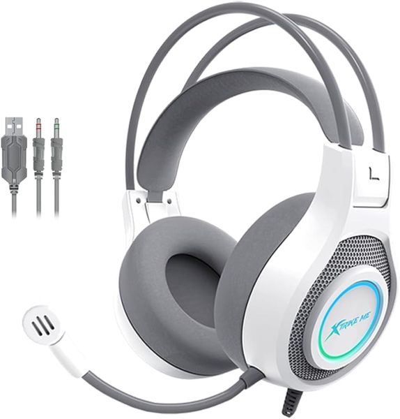 Aesthetic Appeal XTRIKE ME GH515W RGB Gaming Headset - Angular Ear Cup