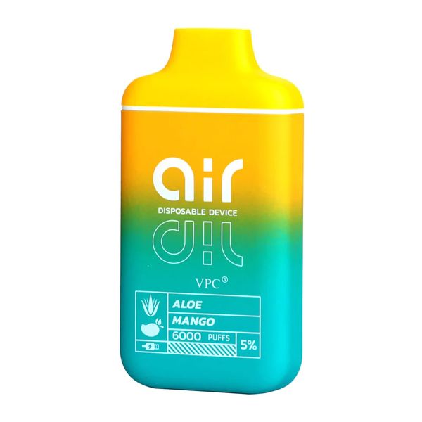 Air Disposable Vape Aloe Mango 6000 Puffs