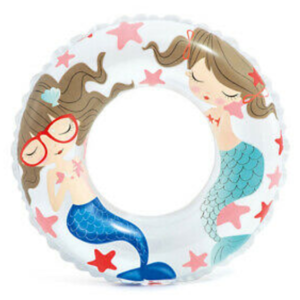 Intex Kids' Inflatable Swim Ring - Assorted - 61cm
