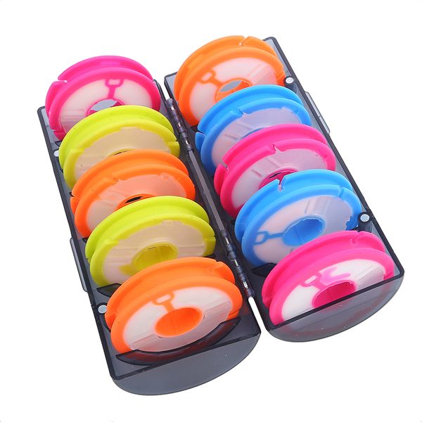 Rainbow Fishing Main Line Box Winding Board 10 Spindle Silicone Main Spool