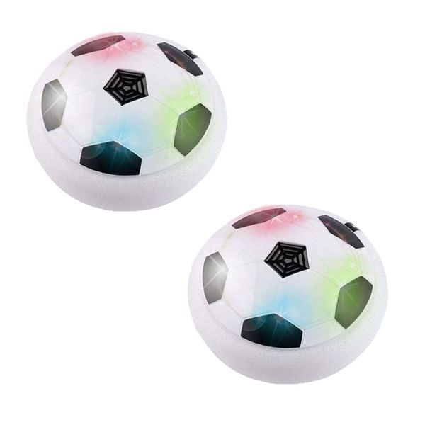 LED Suspended Air Disc Floating Hover Ball - Indoor/Outdoor Soccer Ball X 3