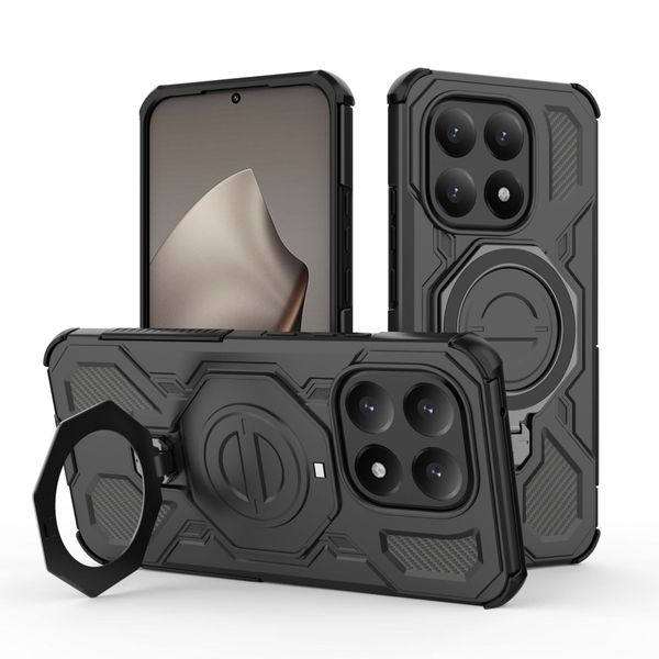 Phone Case Compatible With Xiaomi 15T 5G Ring Stand Holder Back Cover