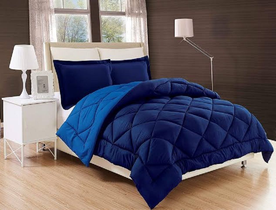 Blue Reversible 5 Pieces Comforter set Shop Today. Get it Tomorrow
