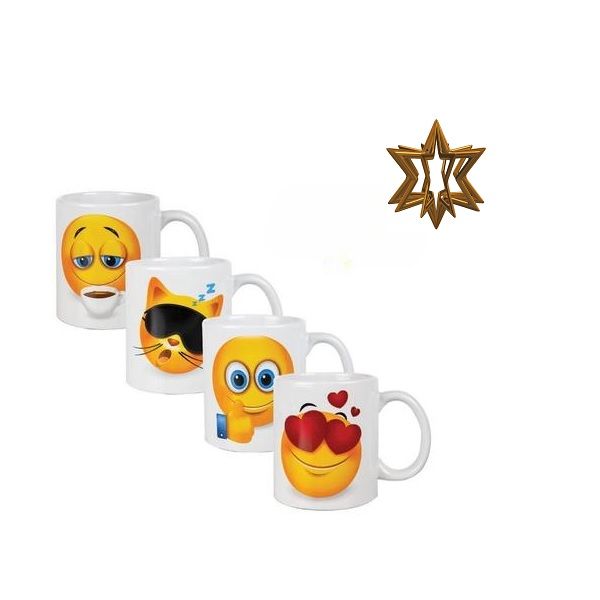 Set of 4 Mugs - 320ml