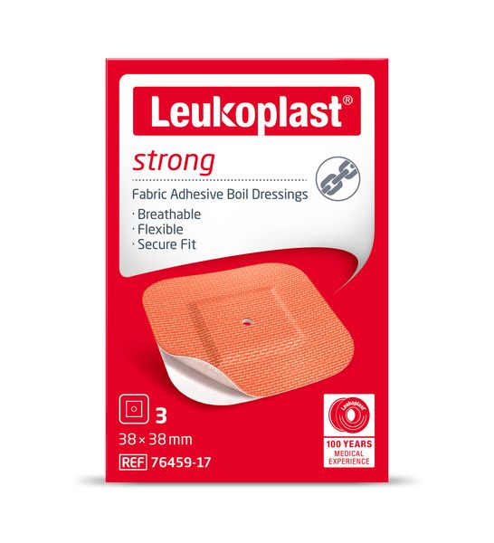 Leukoplast Strong Boil 3 Plasters in Sachet (Bulk Pack of 20 Sachets)