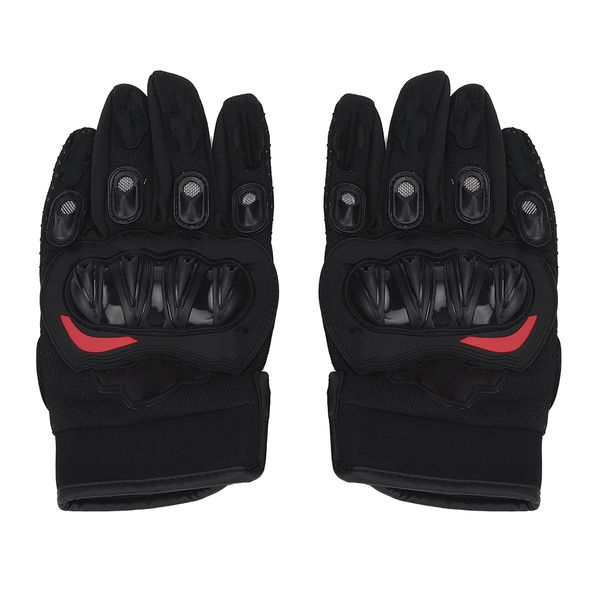Universal Anti-Skid Breathable Riding Gloves Red M 1 Pair