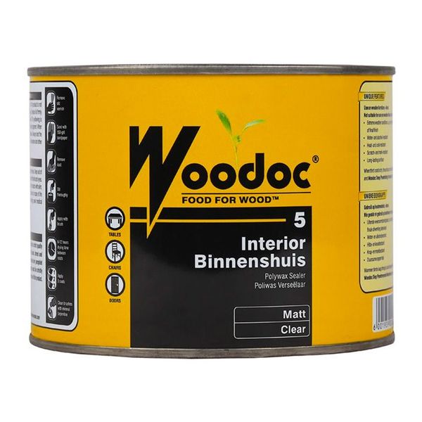 Woodoc 5 Indoor Wax Sealer Matt 1L