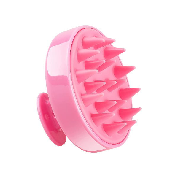 High Quality Multifunctional Scalp Massage Shower Brush - Pink