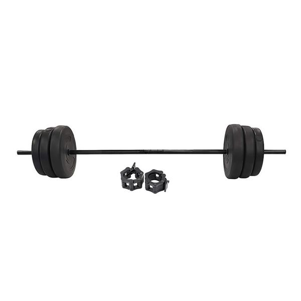 50kg Home Gym Dumbbell Set With 6 Plates and 2 Barbell Collar Lock