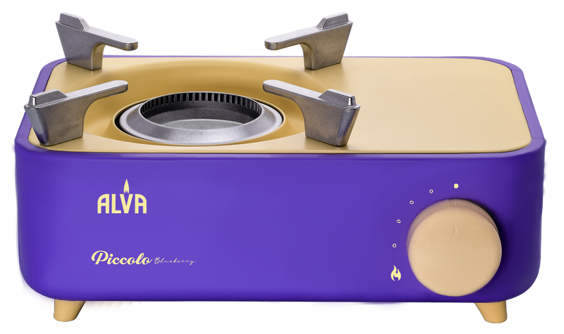 Alva Butane Canister Mini Stove + Carry Case - Blueberry