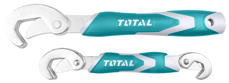 Total Tools 2Pcs Bent Wrench