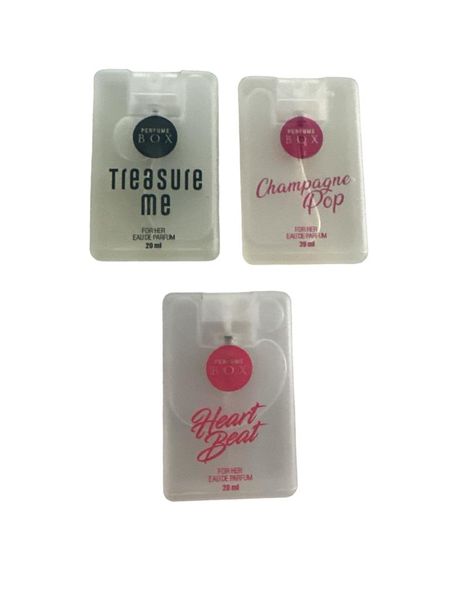 Perfume Box Combo Set Of Treasure Me/Champagne Pop/Heart Beat For Her