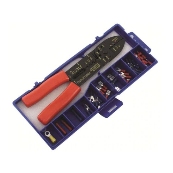 Auto Gear - Crimping Pliers with Assortment of Lugs