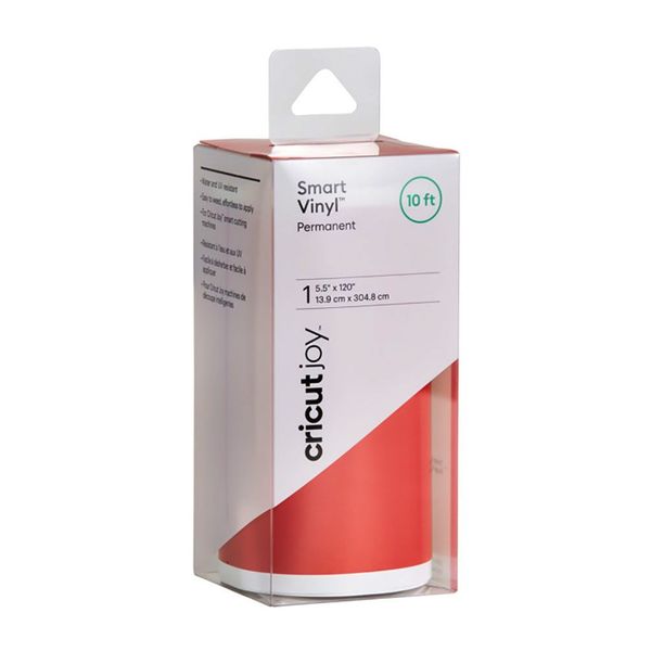Cricut Joy Value Roll Smart Vinyl Permanent 13.9x304.8cm Cardinal Red