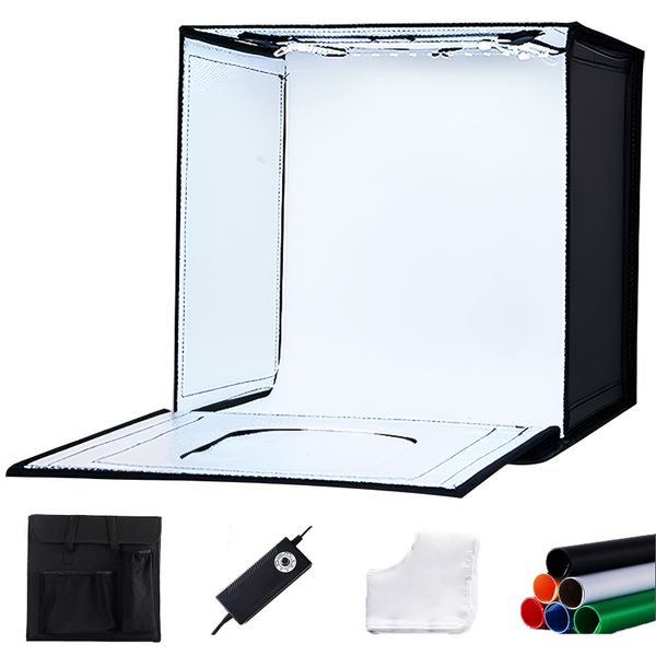 Soft Light Box 60cm Portable Professional Photography Box - Black