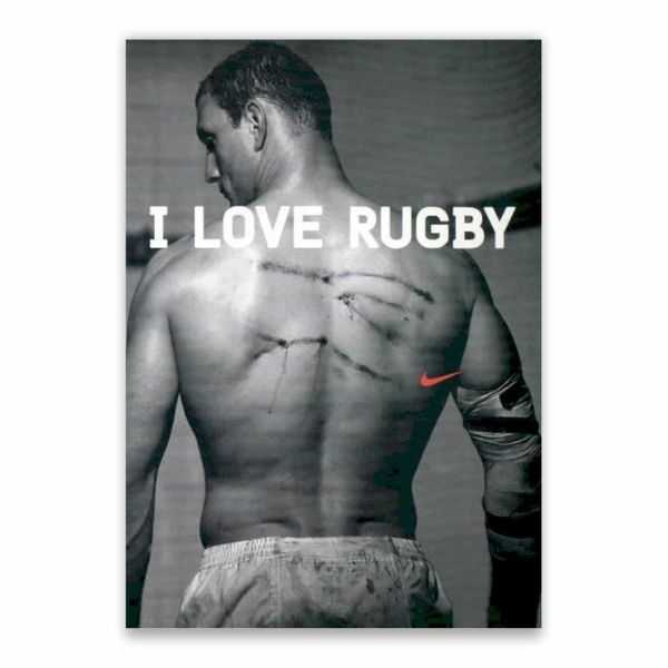 I Love Rugby Poster - A1