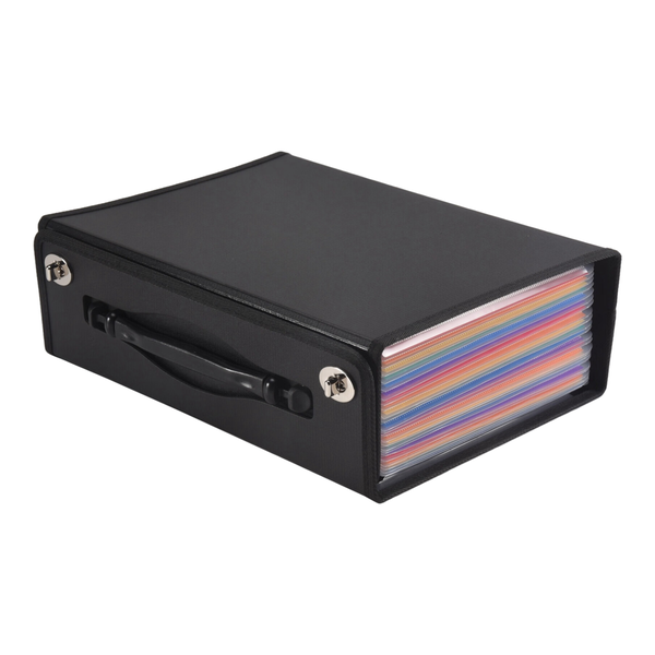 24 Pockets Expanding File Folder Accordian File Organizer for Office