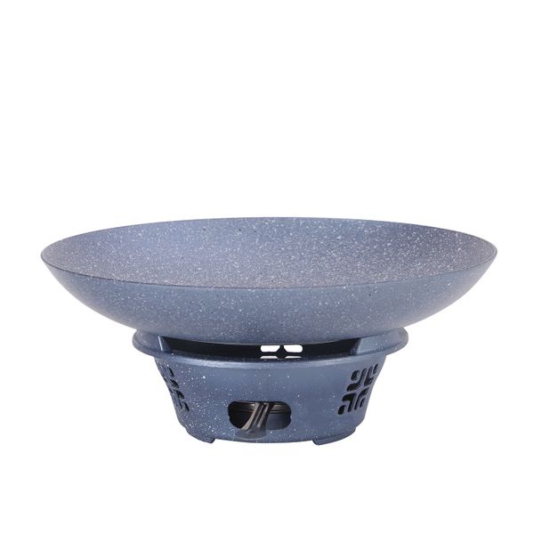 Household Alcohol Stove Cookware Set with Non-Stick Aluminum Alloy Pan