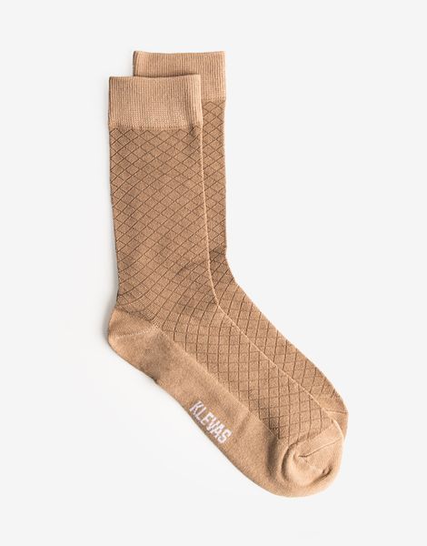 Klevas Men Black Calf Socks Al Capone