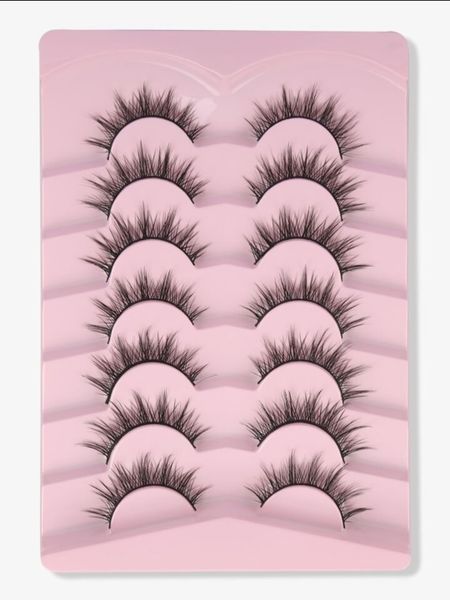 Spiky Manga False Eyelashes 7Pairs
