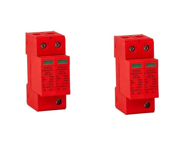 2 x DC Surge Protective Device SPD 1000VDC Solar PV System