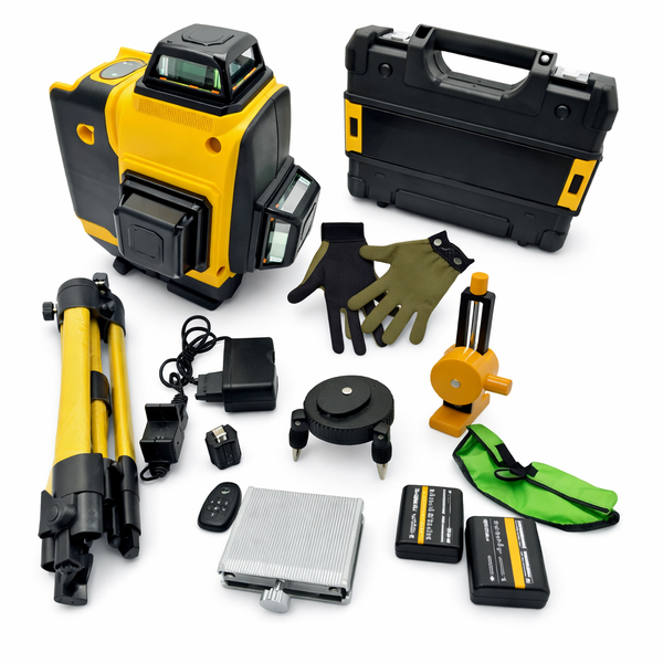 16-Line Laser Level - Self-Levelling, Green, Pro