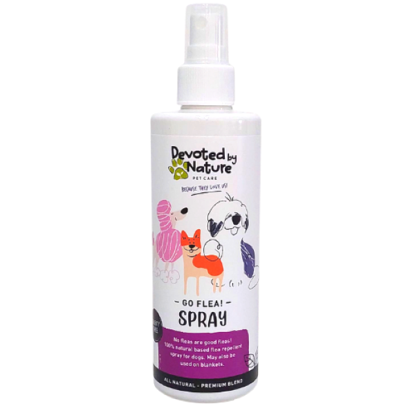 Devoted By Nature - Go Flea! Flea Spray for Dogs - 200ml