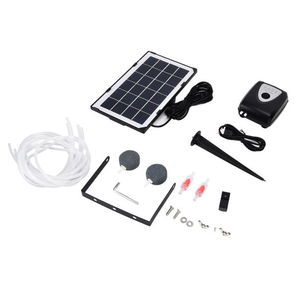 Solar Oxygen Pump w/Bubble Stone