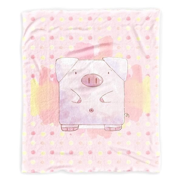Little Piggy Minky Blanket