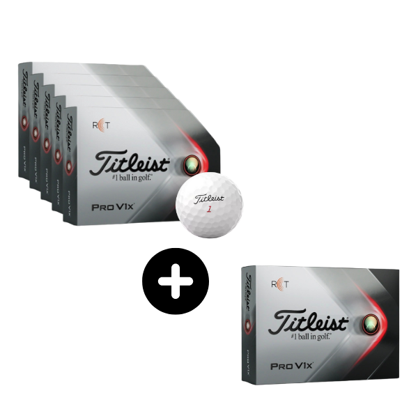 Titleist - Pro V1X Golf Balls - RCT Edition - 6 Pack