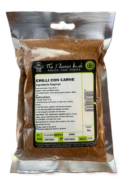 Chili Con Carne Spice Premix - Restaurant/Catering Grade