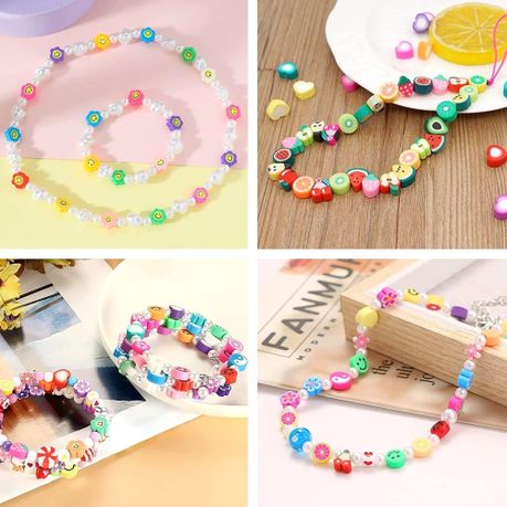 Craft Beads 483pc 24 Grid Jewellery Making Kit for DIY Crafts