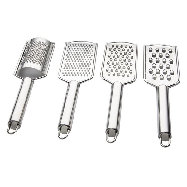 Kitchen Stainless Steel Handheld Grater set of 4