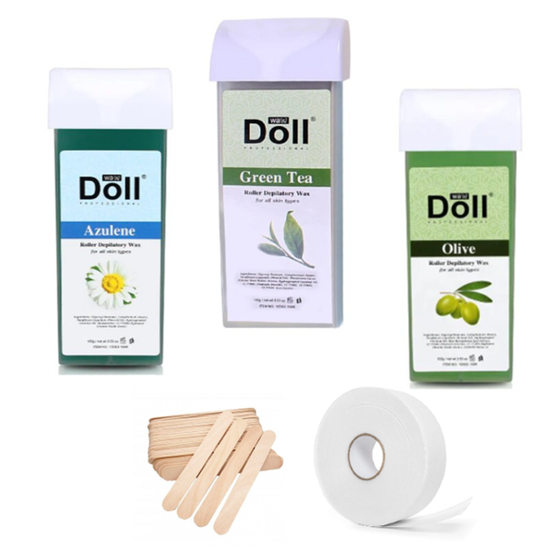 5 Piece Doll Waxing Kit