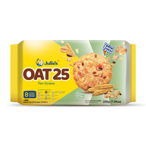 Julie's Oat 25 Ten Grains Cookies 200grm