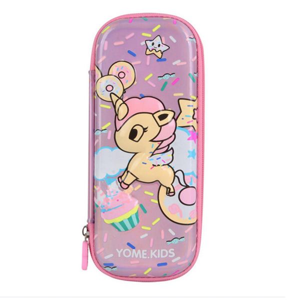 Hard shell pencil case - Unicorn